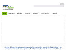 Tablet Screenshot of filepilotsoftware.com